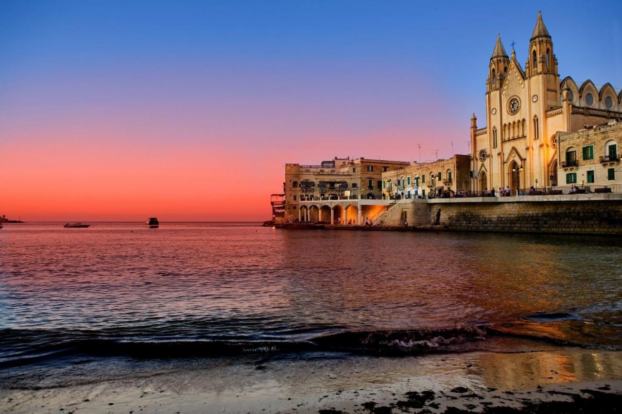 Traditional Maltese Townhouse, Roof Terrace And Views سنجليا المظهر الخارجي الصورة